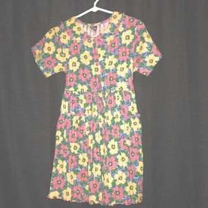 Freeze Frame Vintage Looking Floral Romper